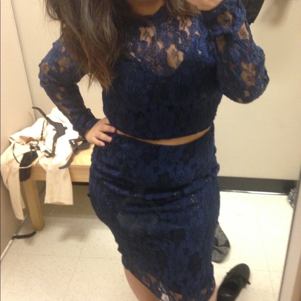 2 piece dress color moonlight